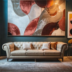 Дизайнерский диван #2f30df