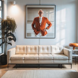 Дизайнерский диван #2f30f2