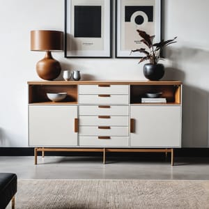 Дизайнерская мебель для хранения #2f4e54