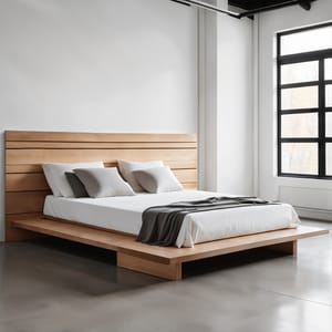 Дизайнерская кровать #2f07d9