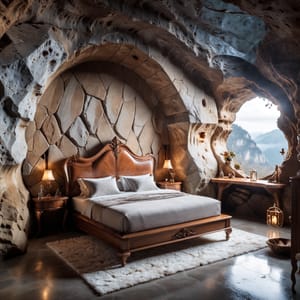 Дизайнерская кровать #2f779b