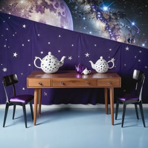 Дизайнерский стол #2f2a1c