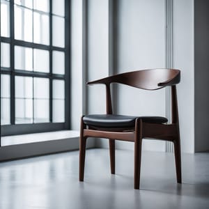 Деревянный стул Nøtte