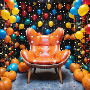 Дизайнерский стул #2f29f5